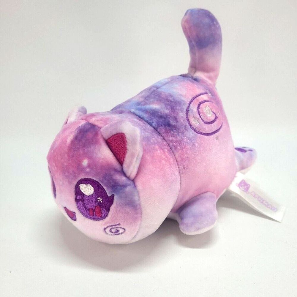 Aphmau MeeMeows Plush 6" Galaxy Cat Litter 4 Collectible Kitty Purple Pink 2023